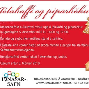 Jólakaffi og piparkökur