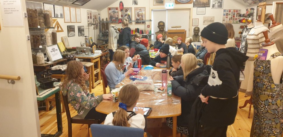 Góð heimsókn á safnið í morgun.