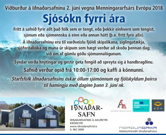 Sjósókn fyrri ára - frítt á safnið 2. júní