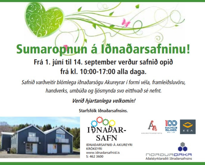 Sumaropnun á Iðnaðarsafninu
