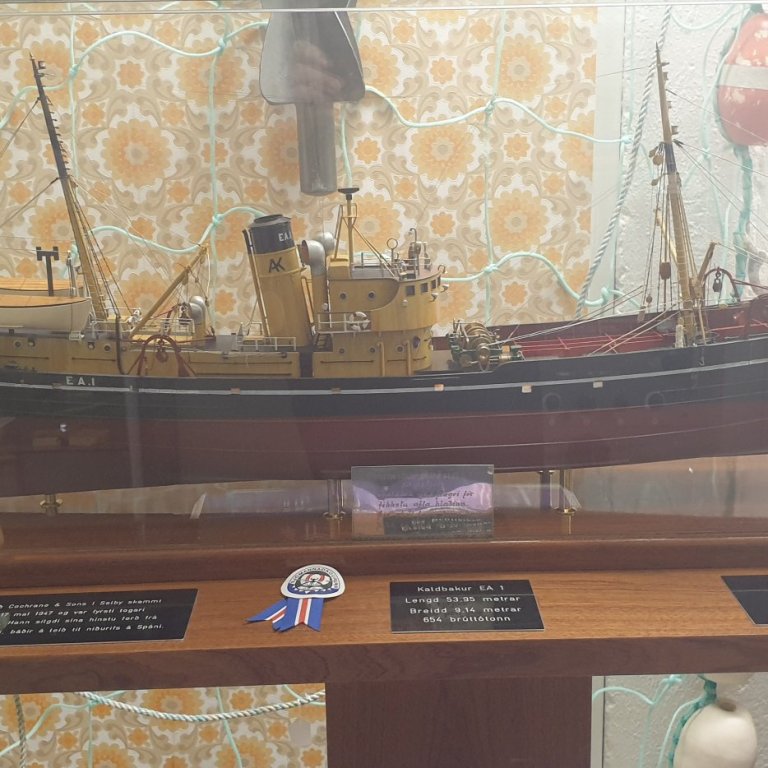 75 frá því að Kaldbakur EA 1  kom heim